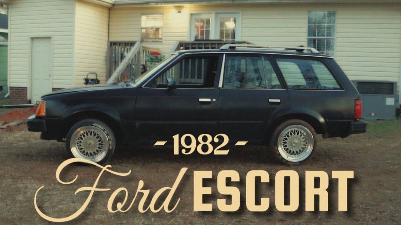 16-дюймовые сетчатые диски на Ford Escort 1982 года | STANCE BROTHERS