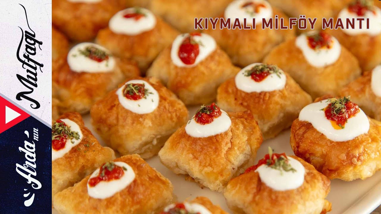 Kıymalı Milföy Mantı I Arda'nın Mutfağı