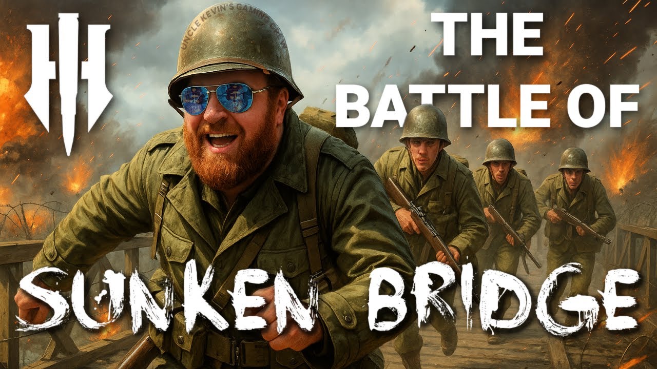 Total CHAOS in The Battle of Sunken Bridge #hellletloose #gaming #funny #clips #fyp #comedy #viral