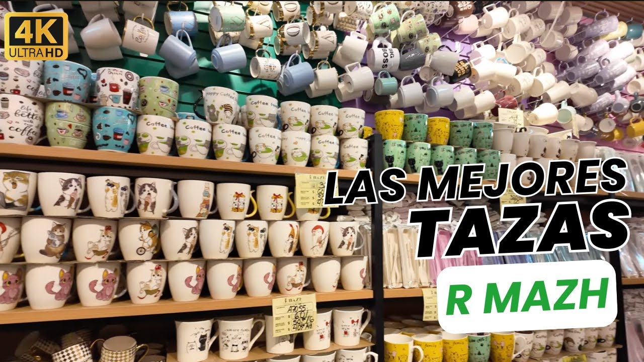 R Mazh: La tienda de tazas más original del Centro CDMX
