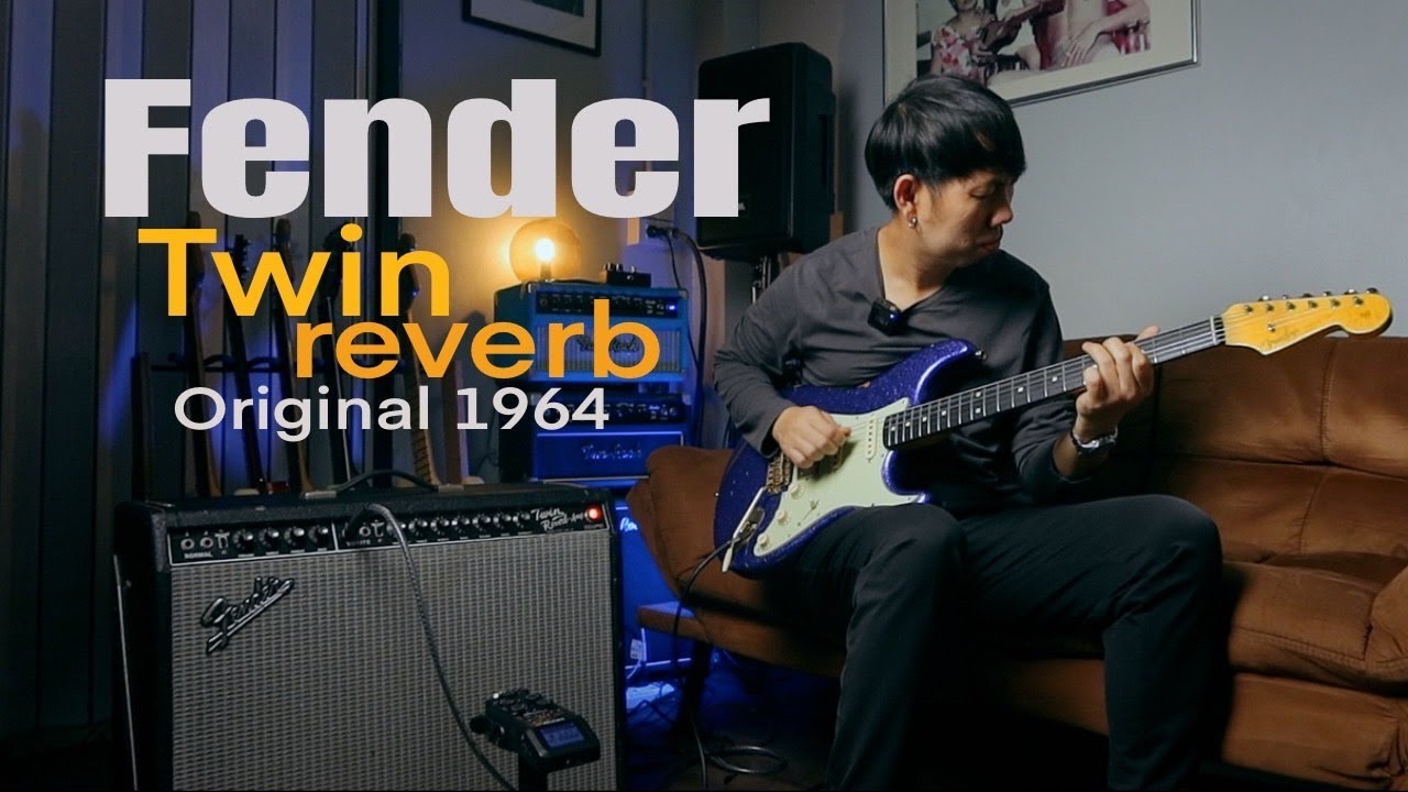 Fender Twin reverb Original 1964. By Guitarcoach Shop