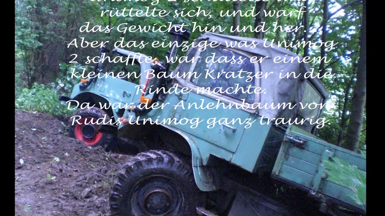 2010 Unimog 406 ;  Der Steckenbleiber; Tengling; Unimog 406; Taching; Spar Studio