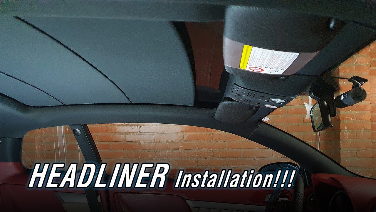 ALFA BRERA HEADLINER INSTALLATION!!!