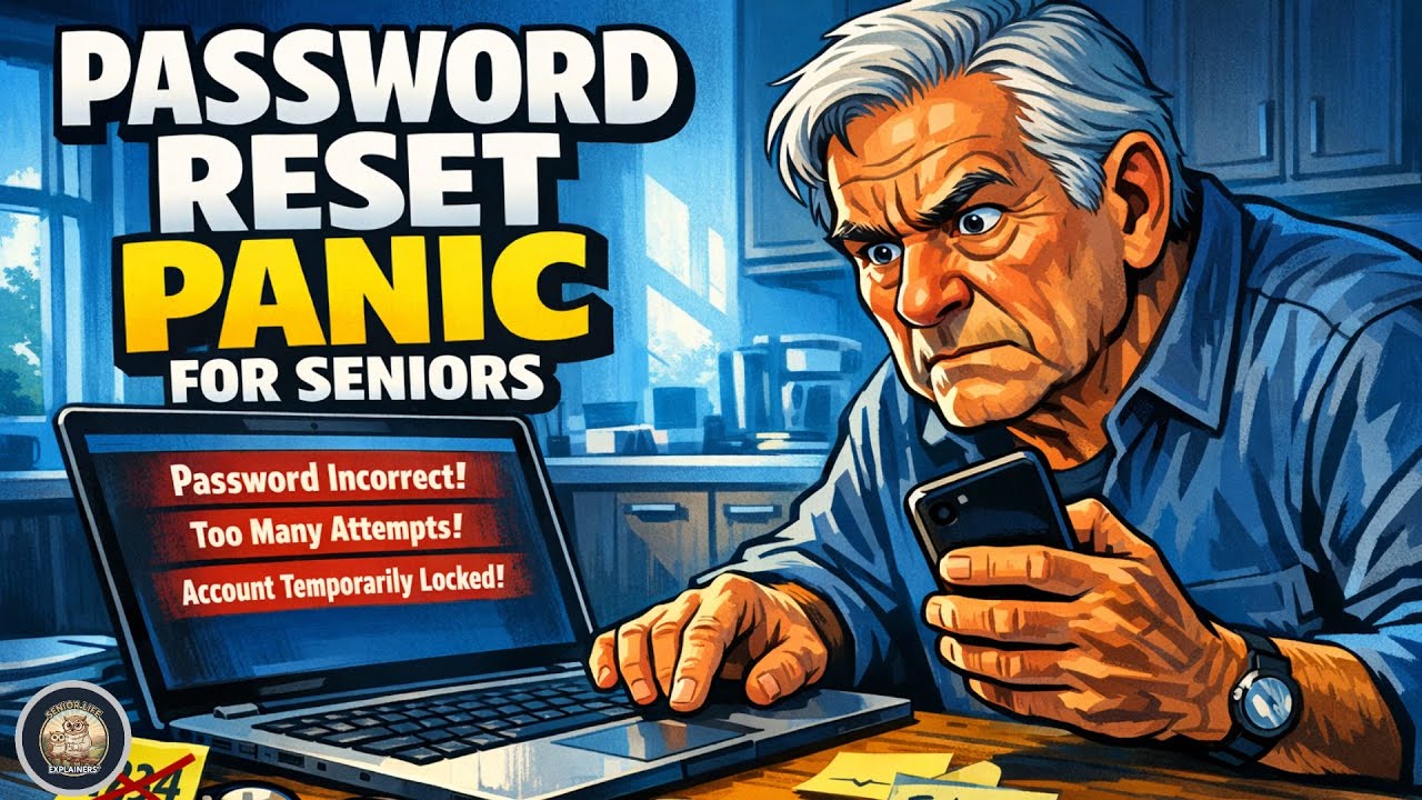 Forgotten Password, Seniors? Here's Why Your Brain Freaks Out