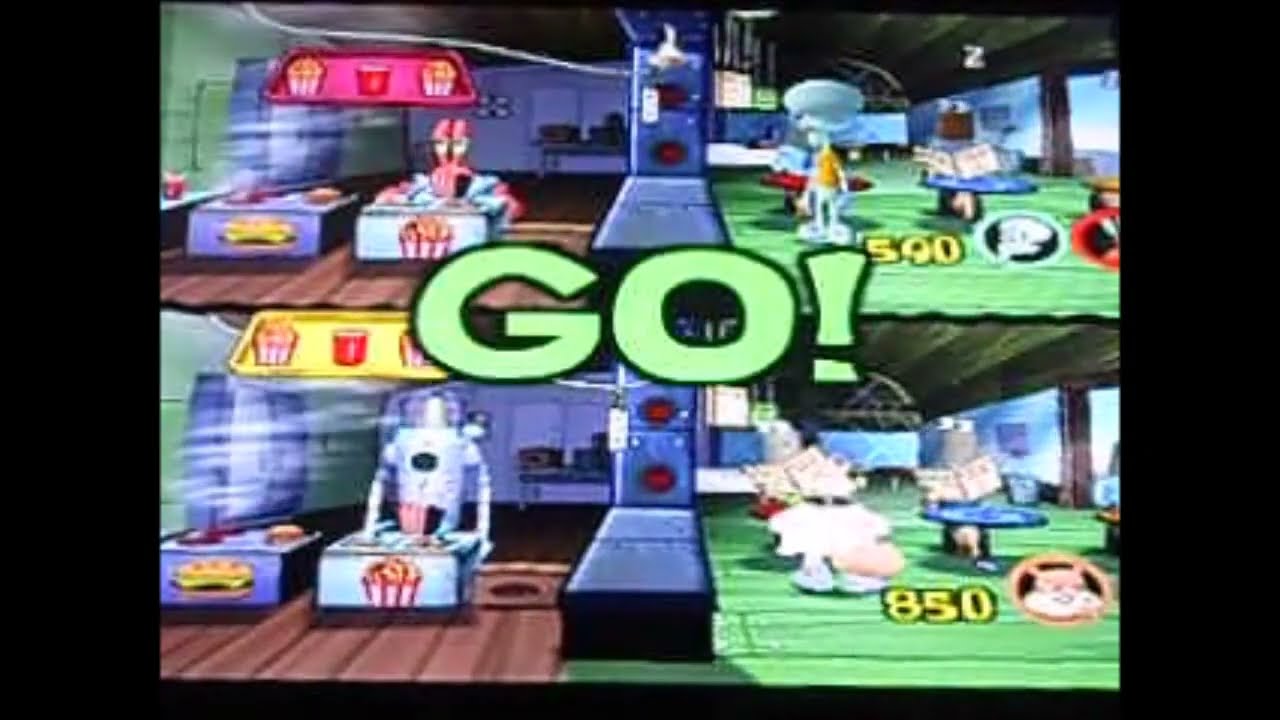 Spongebob Squarepants: Lights, Camera, Pants! PS2 Full Walkthrough