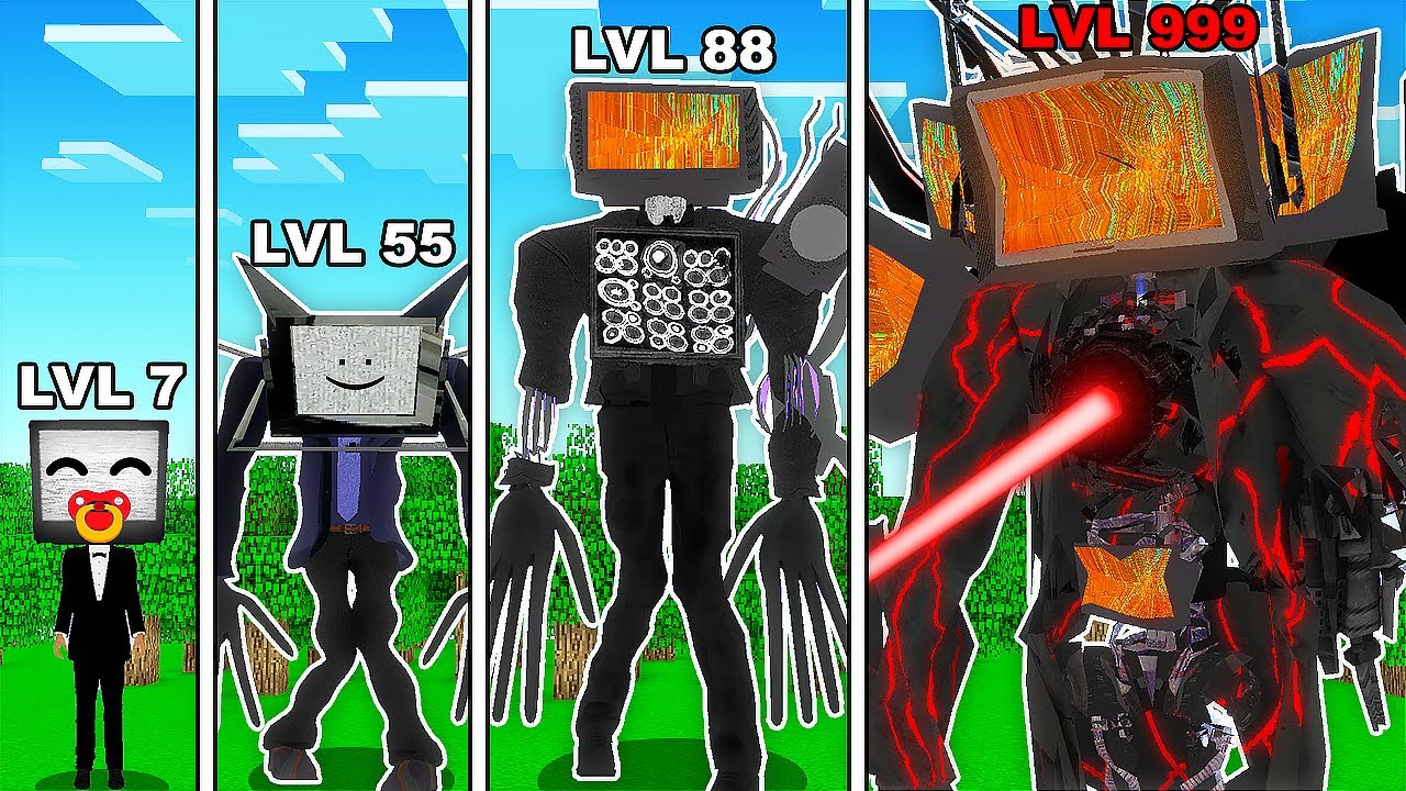 BOZUK TITAN TV MAN GELİŞİMİ - Minecraft