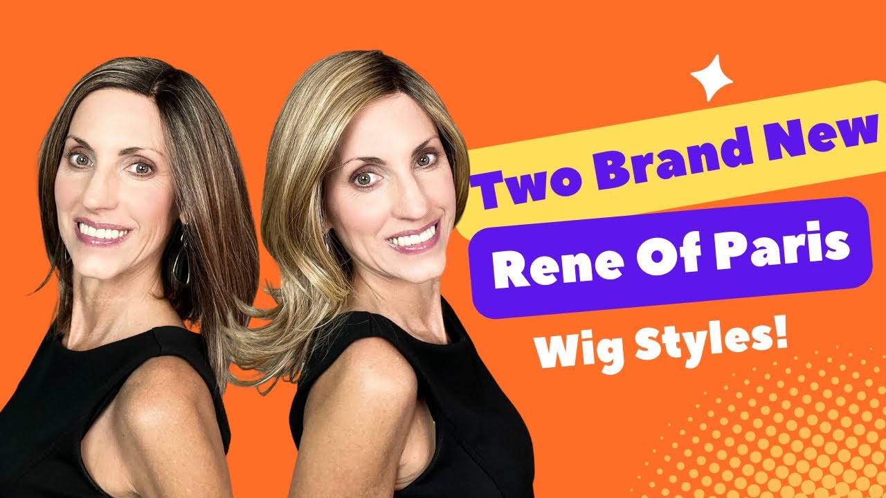 2 NEW Rene Of Paris Wigs In One Review! Great Colors Too! River & Sophia!
