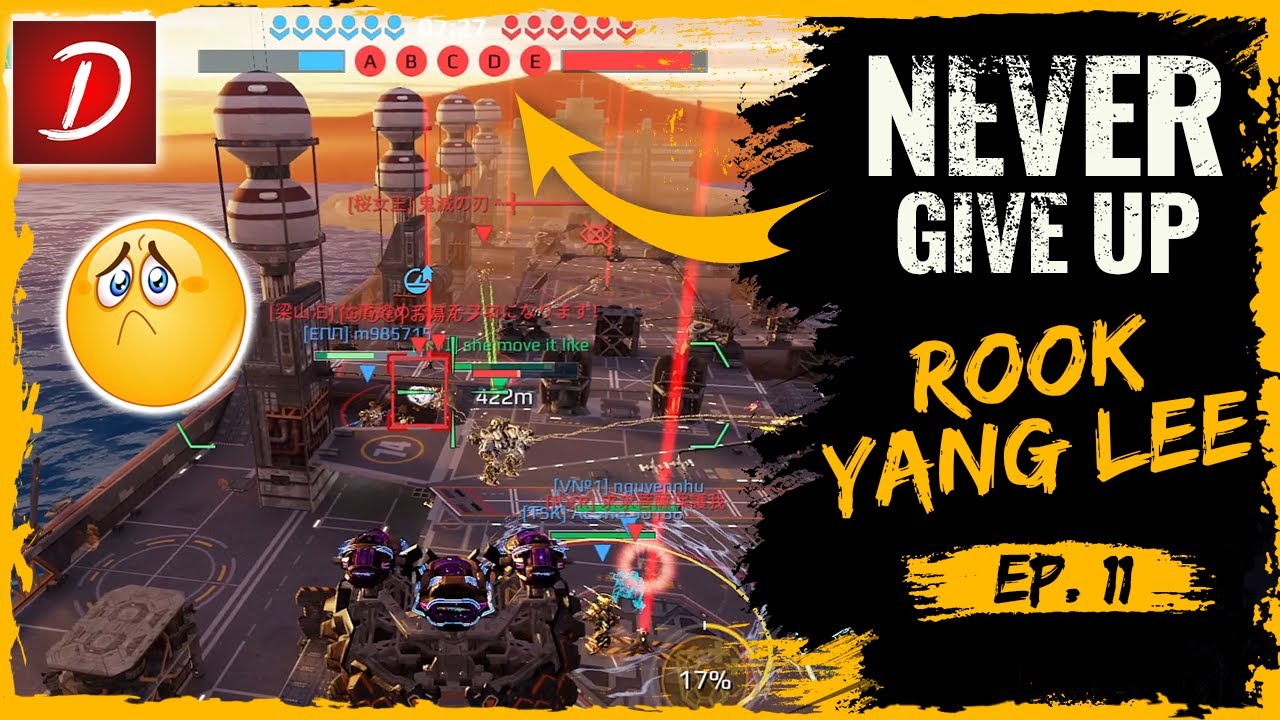 🔥 Rook Sonic : Yang Lee Maxed : Never Give Up : War Robots WR