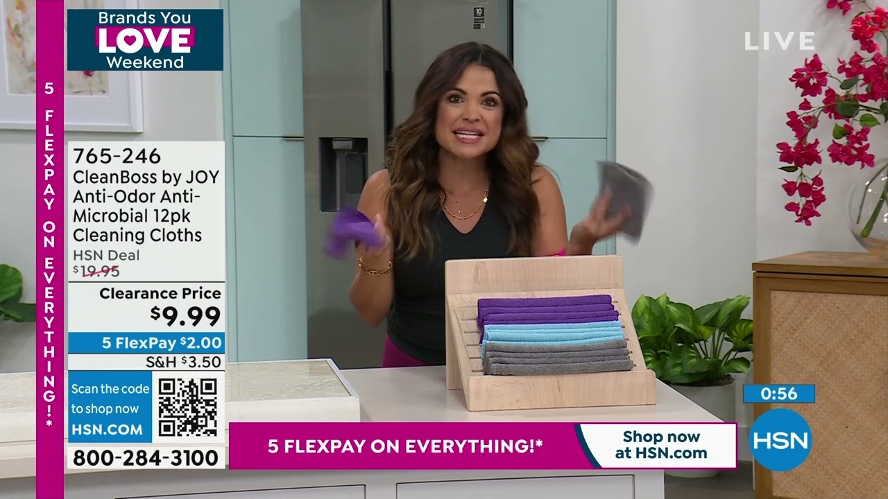 CleanBoss by JOY AntiOdor AntiMicrobial 12pack Cleaning ...