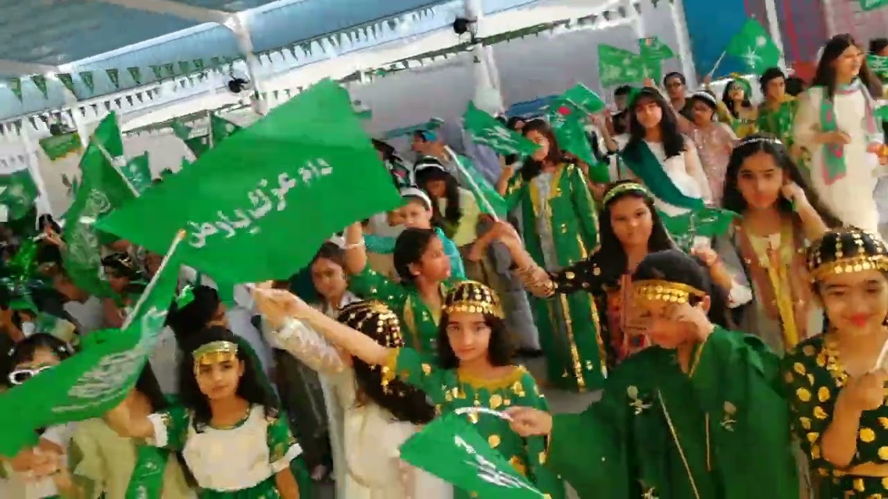 Saudi National day celebrate in PISR with full zeal and zest#saudiarabia #celebration #celebrated