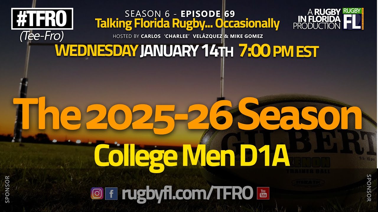 D1A College - TFRO S6 EP69   The 2025 26 Season in Florida