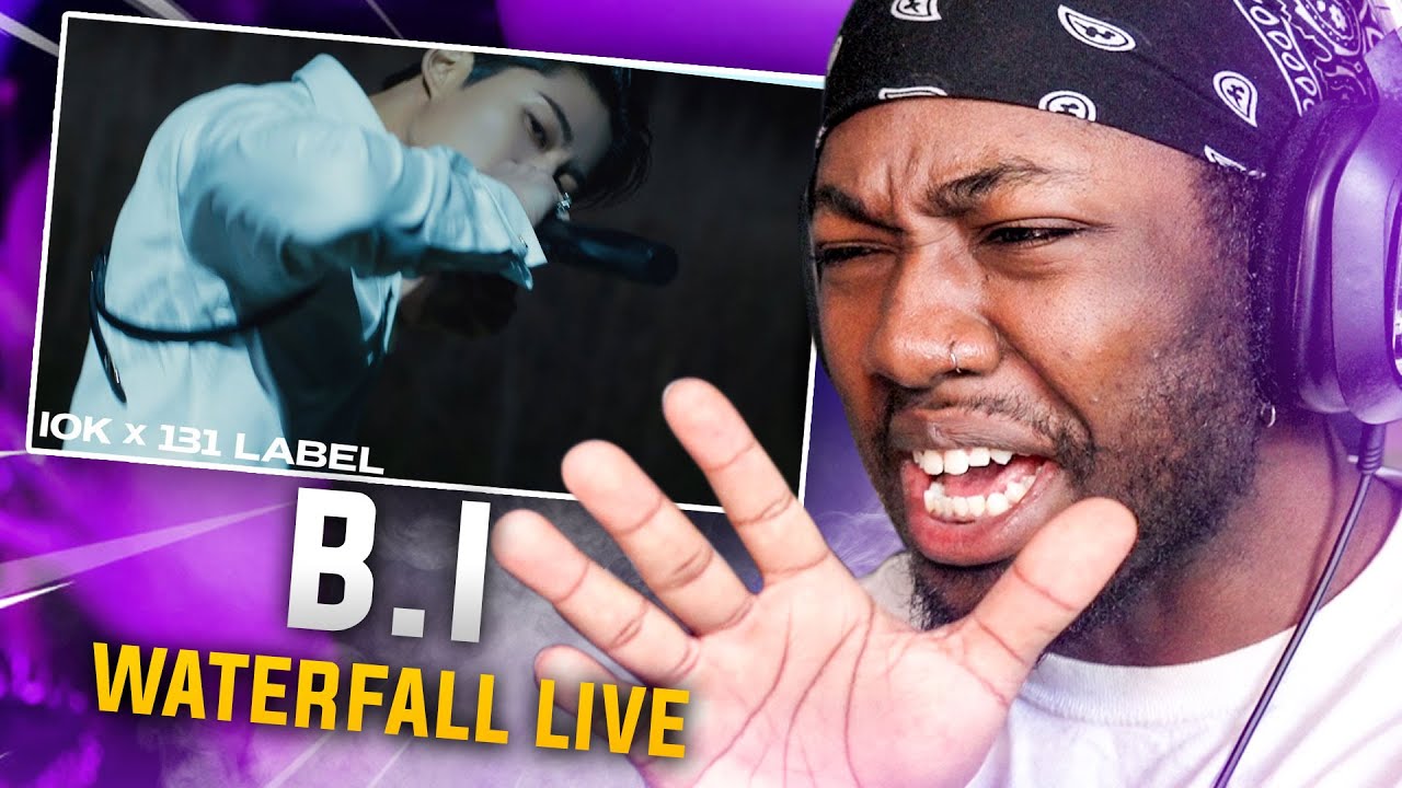 B.I 비아이 - ‘WATERFALL’ LIVE FILM (REACTION + REVIEW)