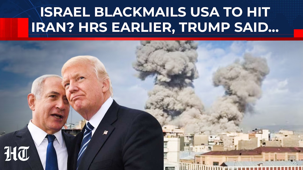Israel Blackmailed USA To Attack Iran? Hours Earlier, Trump Said This Before Netanyahu's War Move…