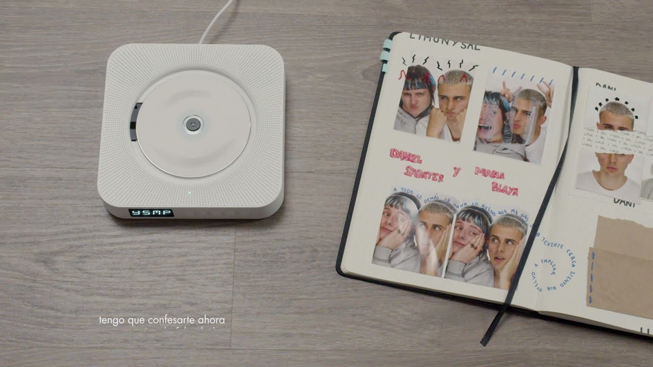 daniel sabater, María Blaya - limón y sal (lyric video)