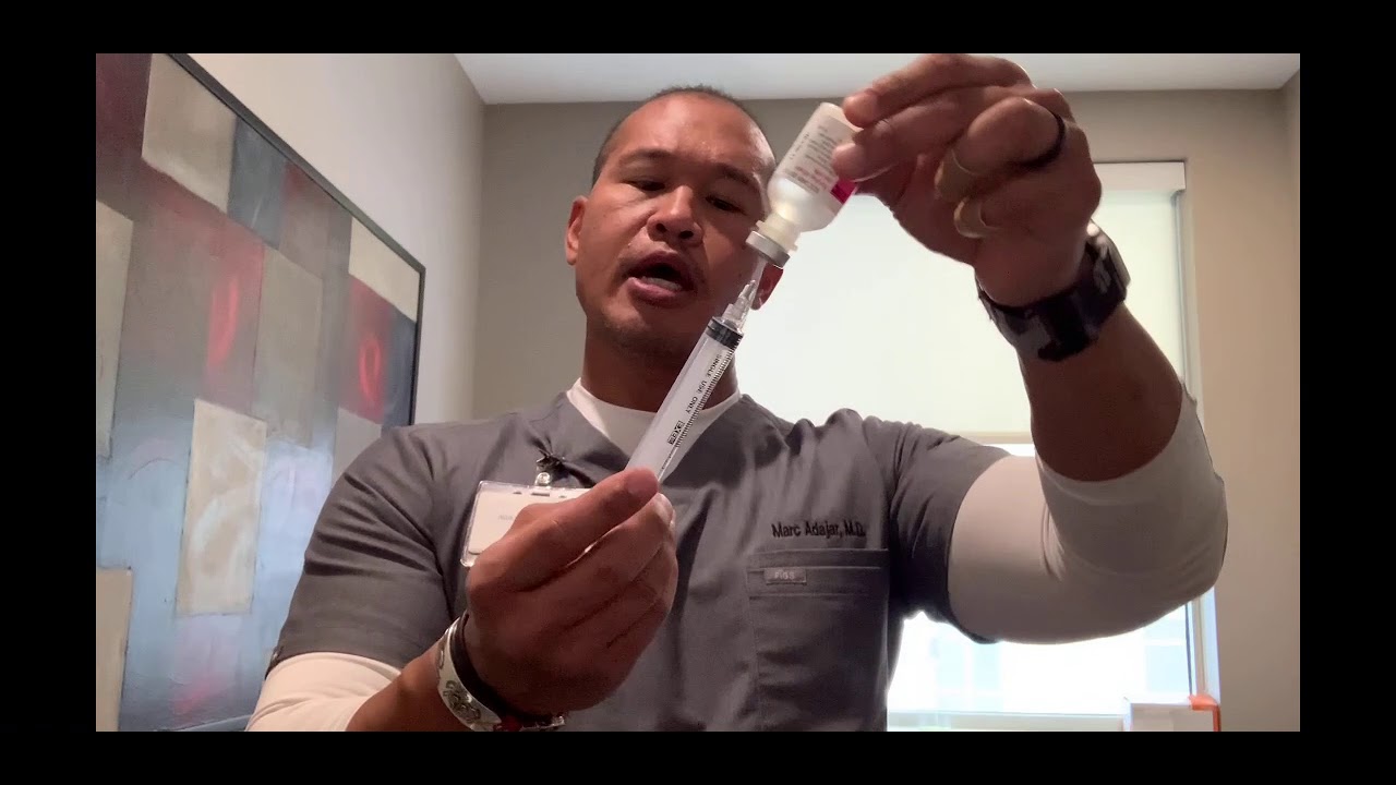 How to Inject Gonadorelin