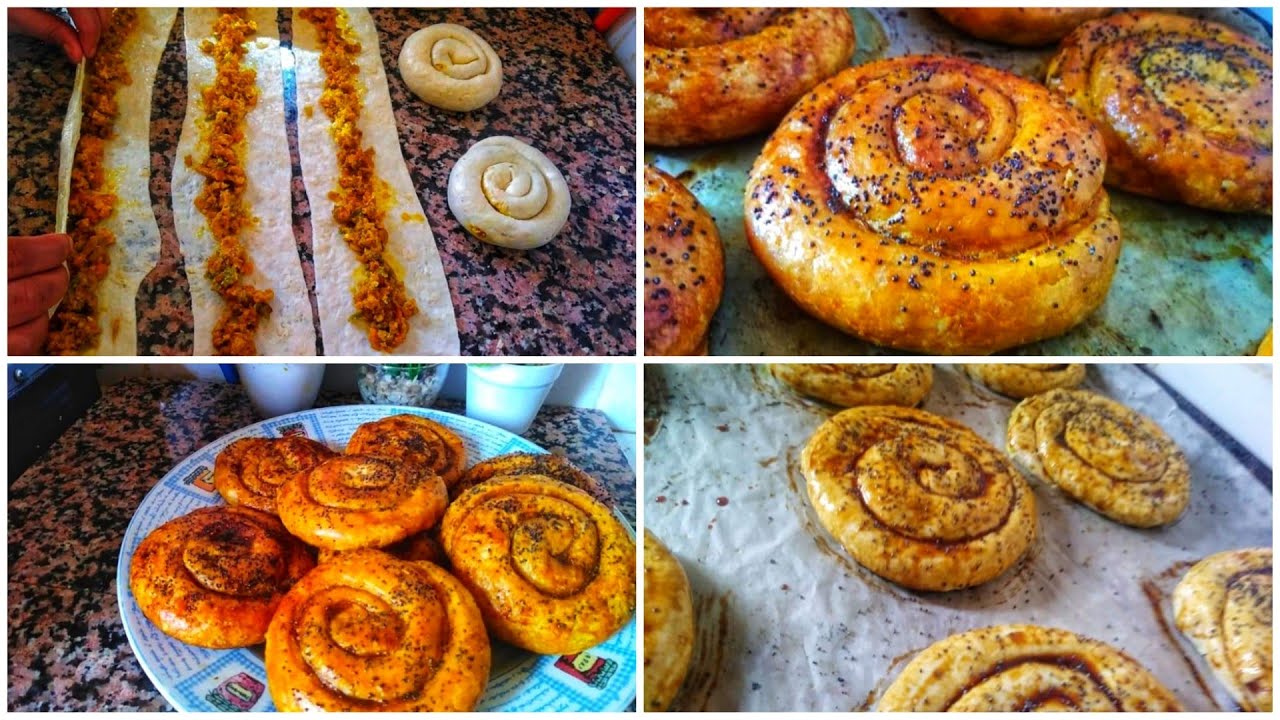 حضريهم بهاد الطريقة المختصرة دفعة واحدة🤔محنشات مالحين  صغار بعجينة المسمن السحرية مورقين ومقرمشين