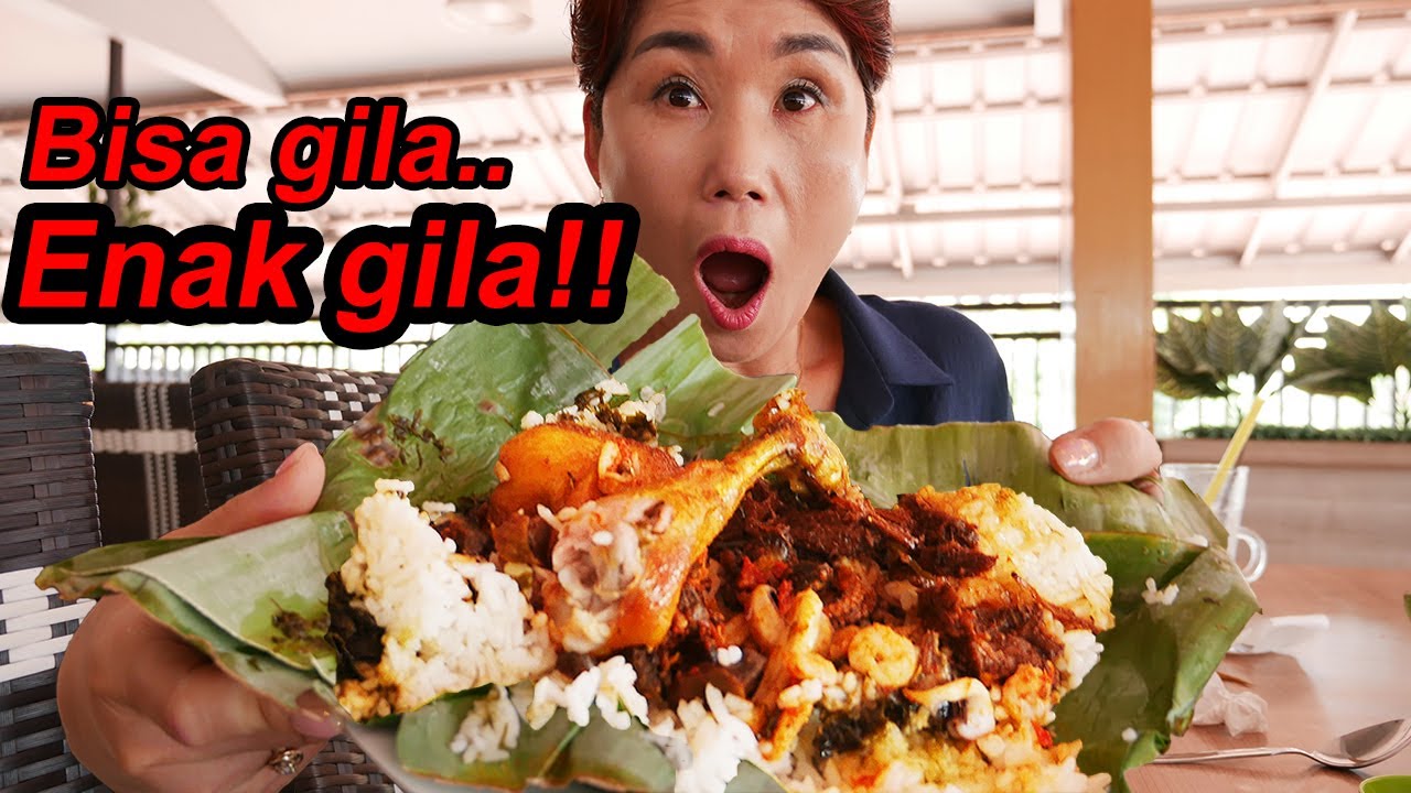 Cabe mama tergila-gila dengan Nasi Bakar..! ENAK GILA!!