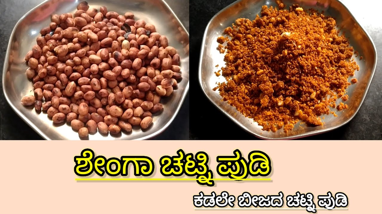 ಶೇಂಗಾ ಚಟ್ನಿ ಪುಡಿ|ಕಡಲೇ ಬೀಜದ ಚಟ್ನಿ ಪುಡಿ