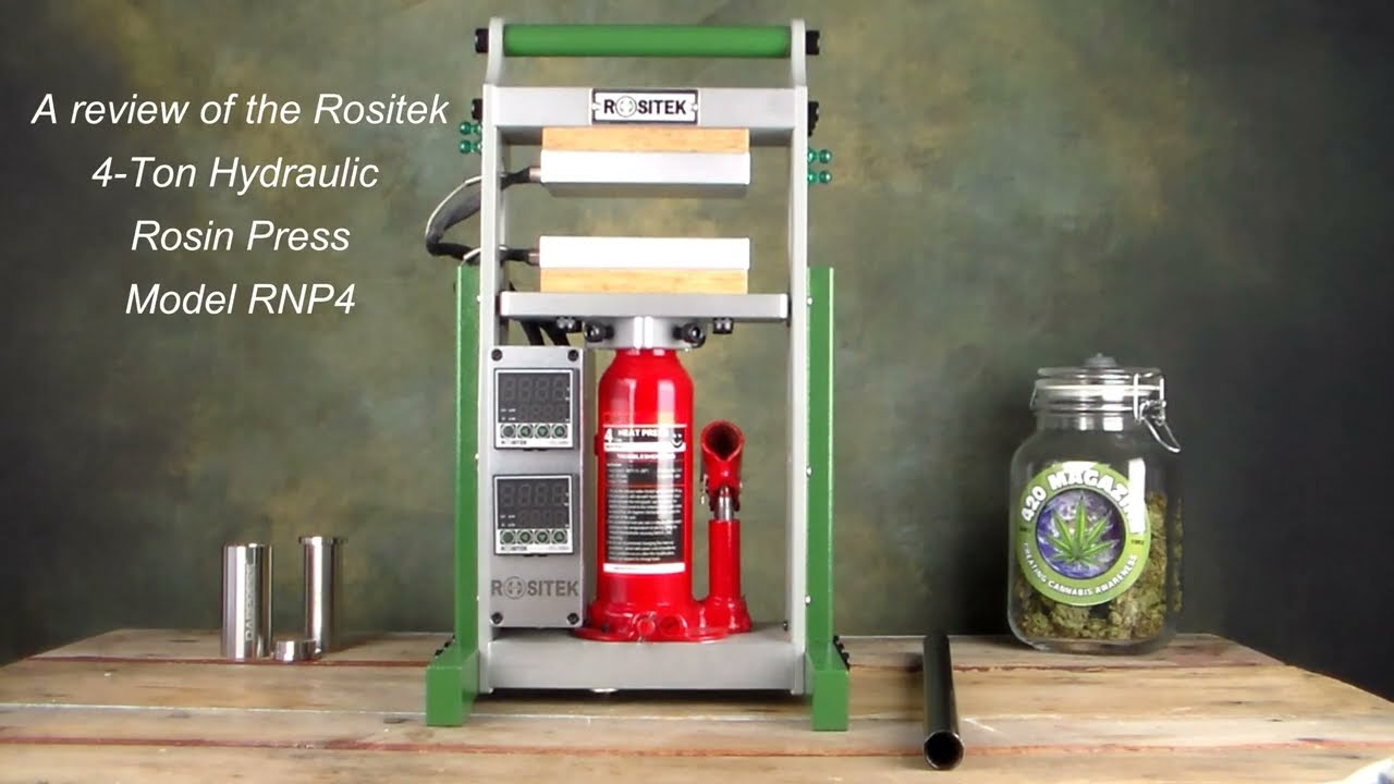 Rositek 4-Ton Hydraulic Rosin Press Review