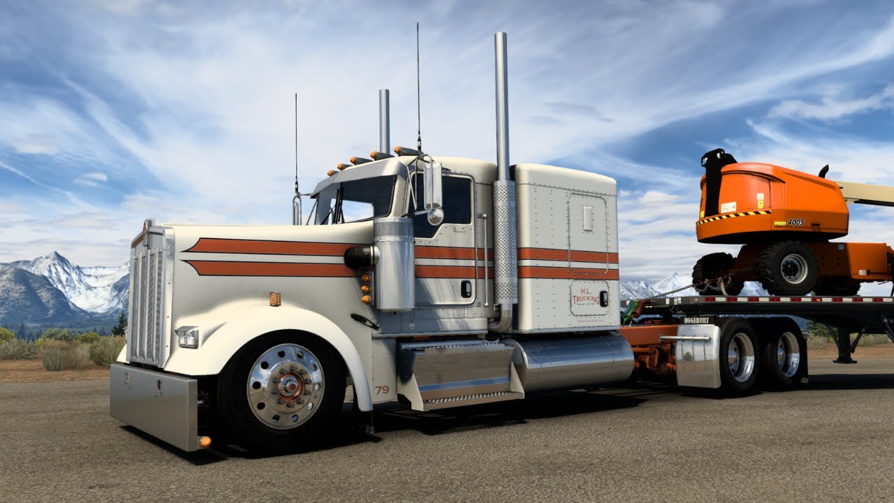 Kenworth W900 - (CAT Powered Construction Hauler) - American Truck Simulator