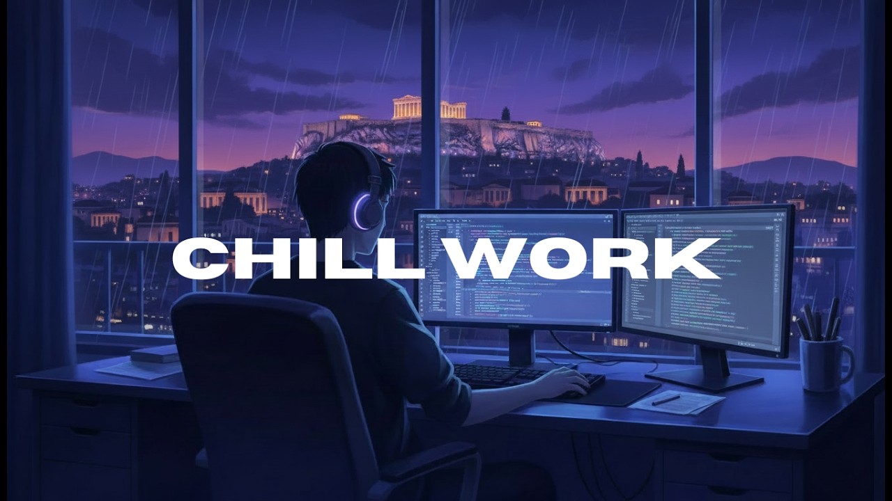 Chill Work — Synthwave Mix to Build Faster, Create Freely