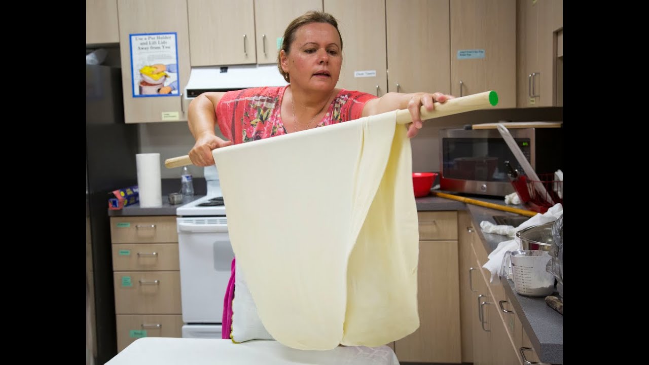 A taste of Bosnian culture: Make phyllo dough from scratch