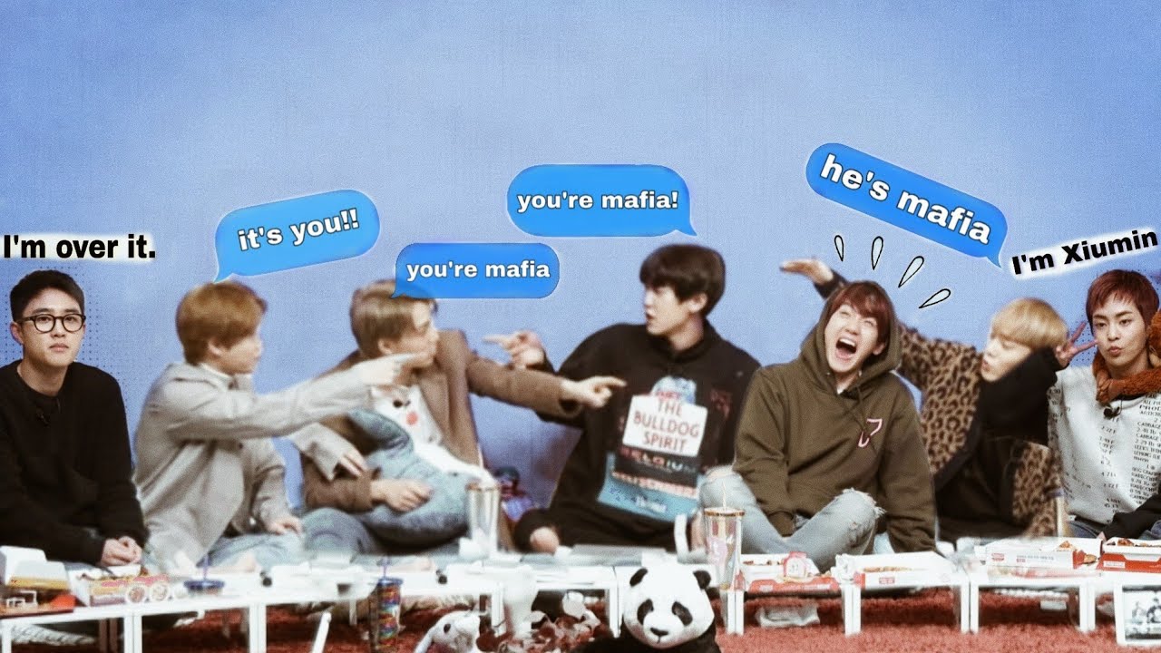 никто не может играть в Мафию лучше EXO
