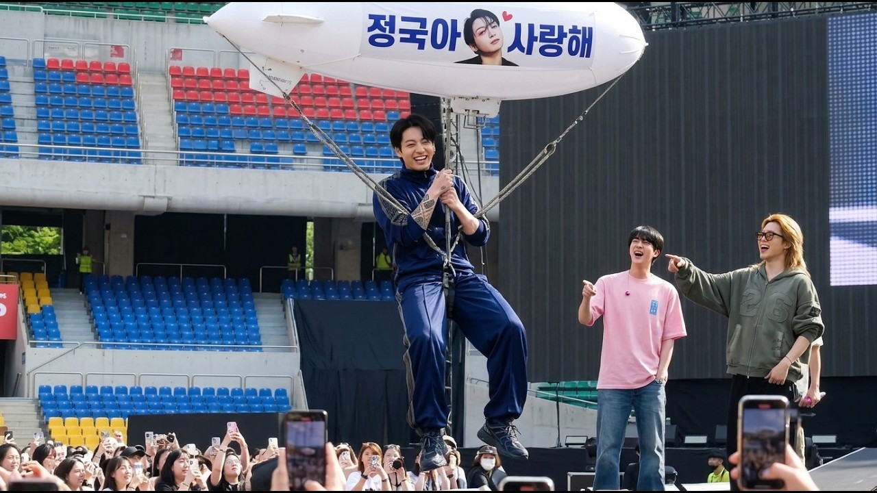 Jungkook Just Livened Up His Hometown - BTS Soundcheck Busan (Full Fancam)