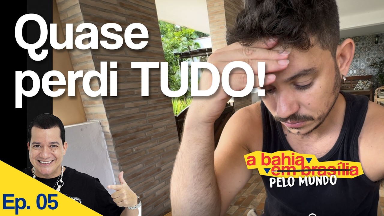 Gravamos com André Lelis... e quase perdi todo o áudio 😰 | A Bahia pelo mundo (Ep. 05)