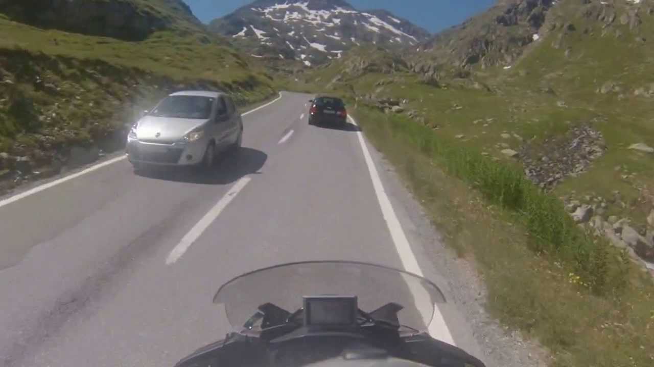 Col du Gd St-Bernard à moto - de Martigny à Aosta - Partie 1 - La montée
