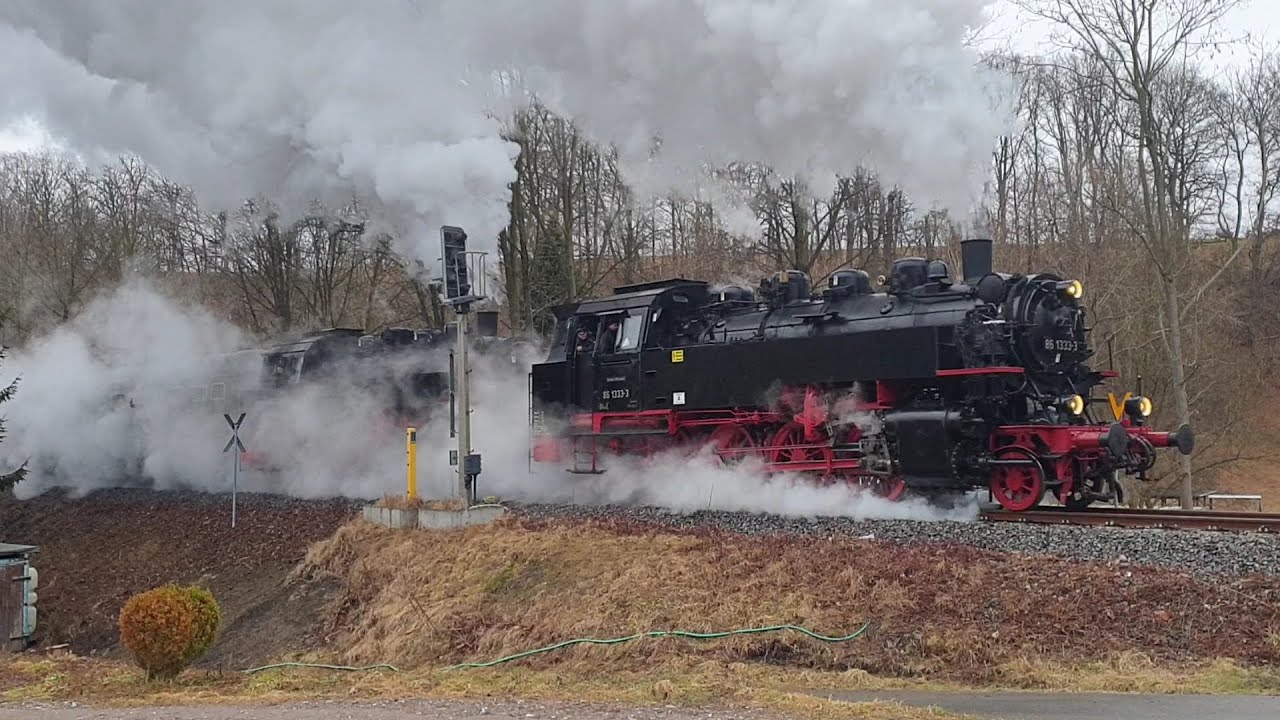 86 1333 und 86 1744 zusammen unterwegs auf der EAB 