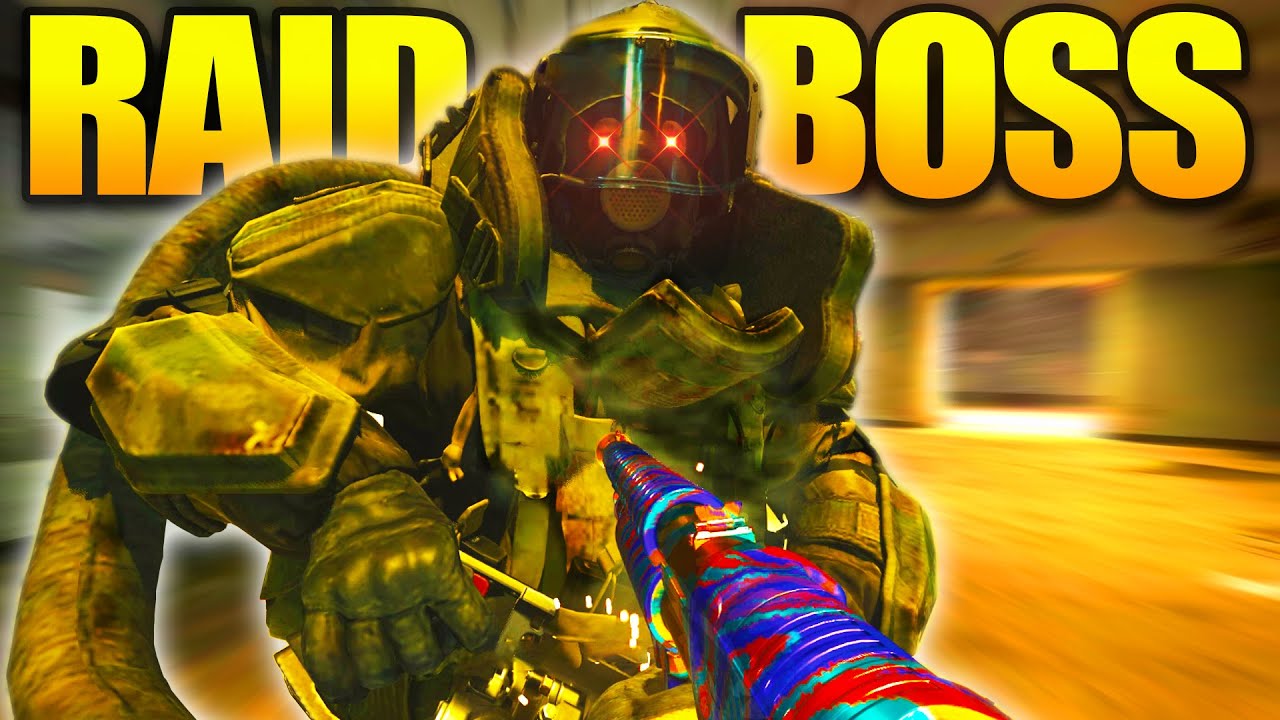 Combat Shotgun VS RAID BOSS in Warzone