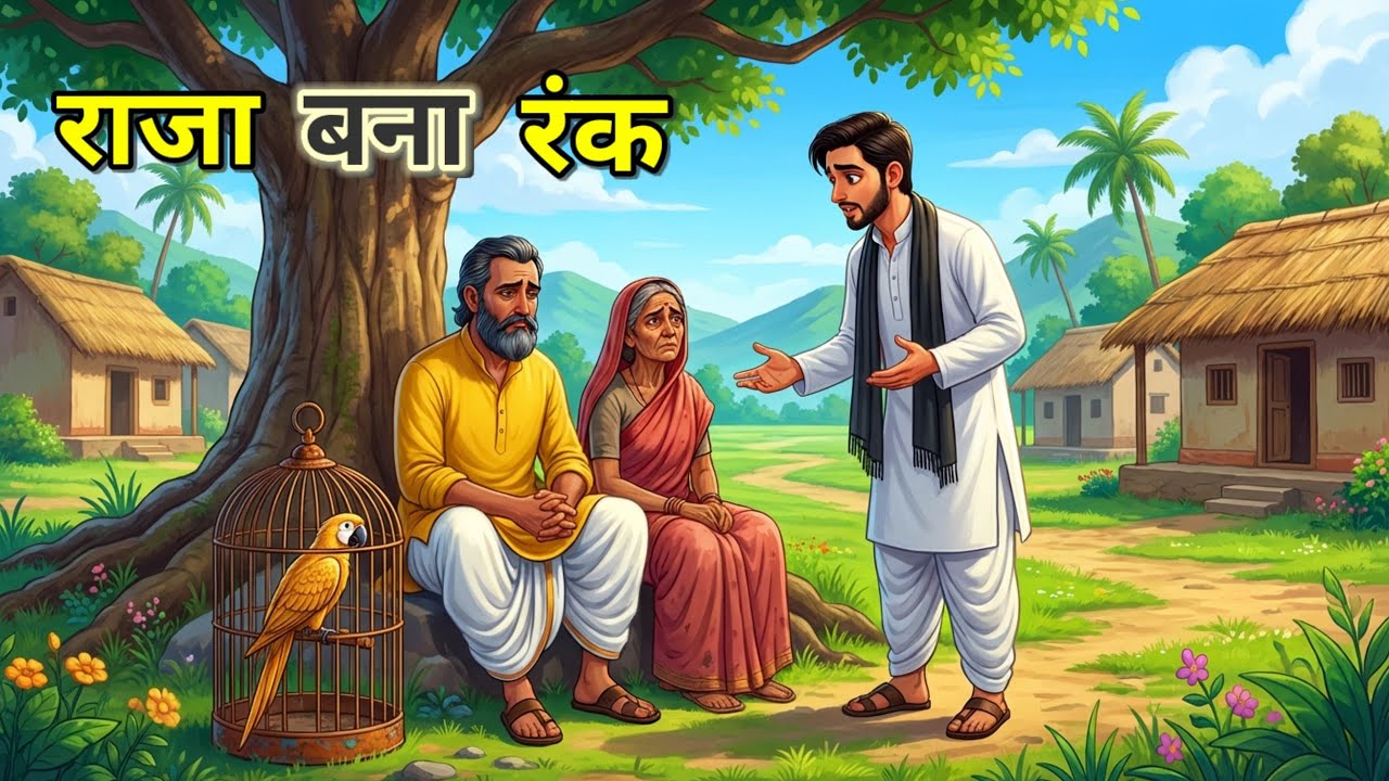 💠राजा  बना रंक | Hindi Moral Story | शिक्षाप्रद कहानी | Panchtantra ki kahani |Bedtime cartoon story