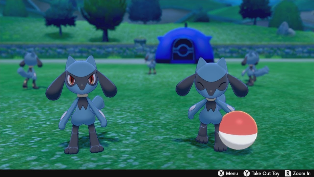 Pokémon Sword - 131 - Riolu Break Time!