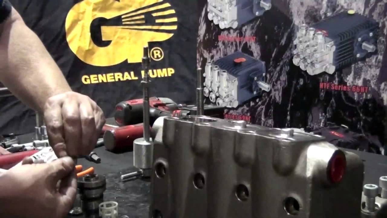 General Pump - How to Service HF Pump Valves