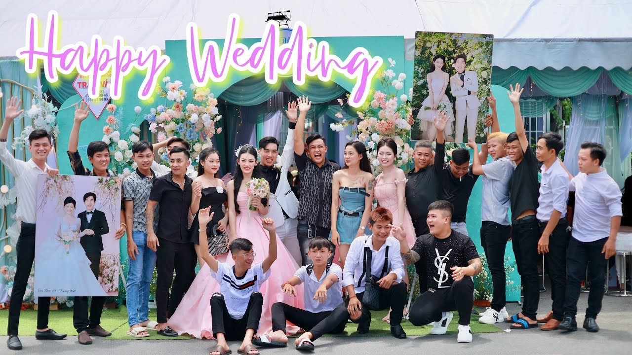 Kỷ Niệm Đám Cưới Văn Phúc & Thương Hoài | Ăn Đám Từ Nhà Gái Qua Tới Nhà Trai Quậy Banh Nóc