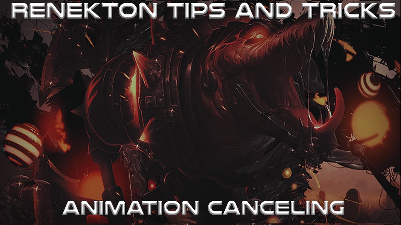 Renekton Tips and Tricks #2 Animation Canceling