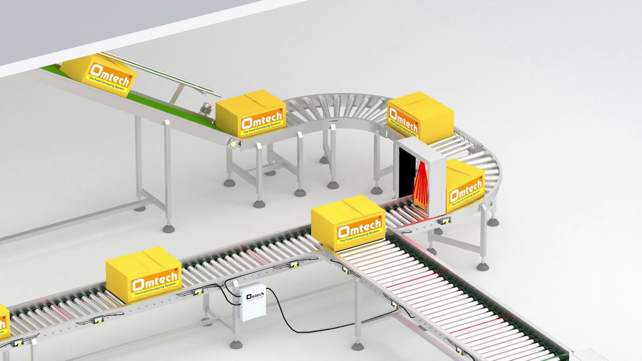 high speed carton sorting systm by barcode scanner
