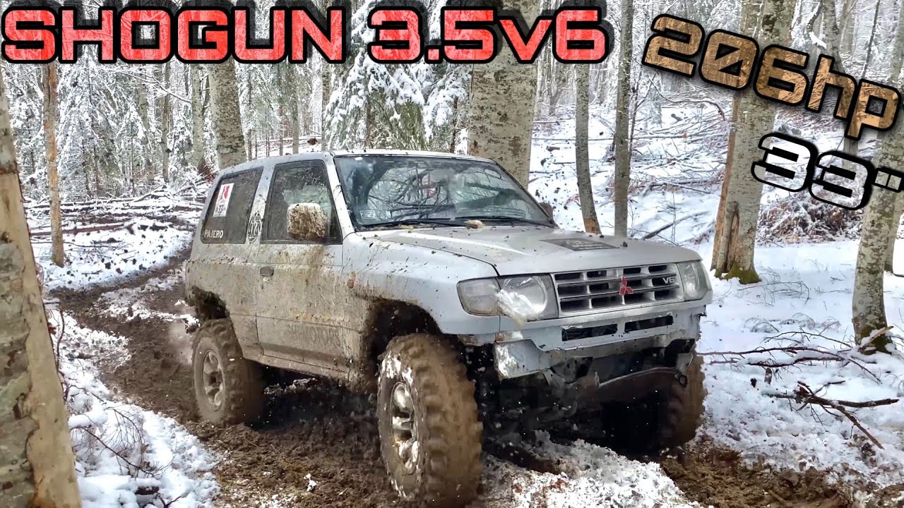 OFF ROAD - MITSUBISHI PAJERO 3.5v6 (snow x mud)