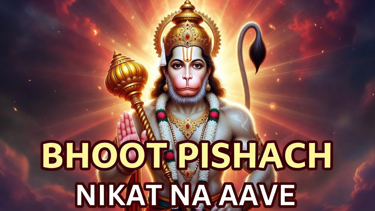 Bhoot pisaach Nikat nahin aave | भूत पिशाच निकट न आवे | Hanuman Chalisa