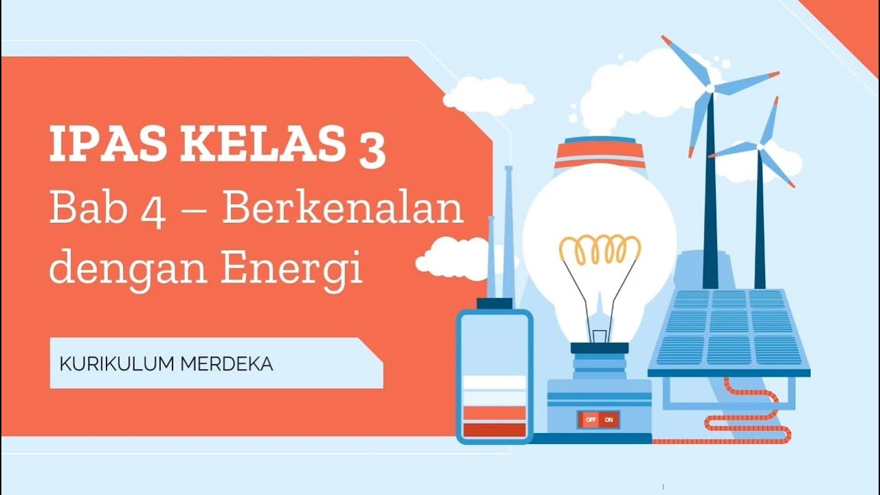 IPAS Kelas 3 SD - Bab 4 Berkenalan dengan Energi || Kurikulum Merdeka