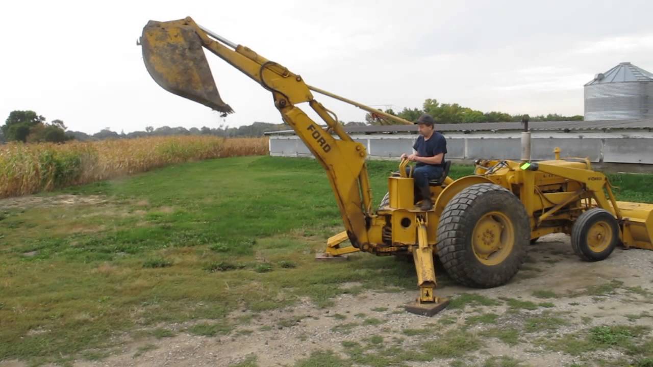 Ford Backhoe from Minnesota's Auction Masters