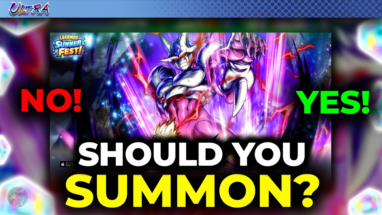 New ULTRA Final Form Cooler! Should You Summon? (Dragon Ball Legends)