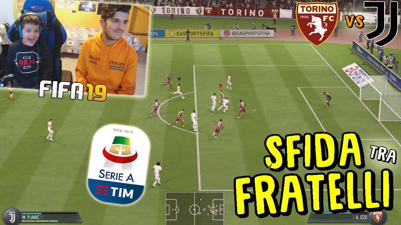 TORINO vs JUVENTUS - DERBY TRA FRATELLI FINITO IN LACRIME!! - Fifa 19
