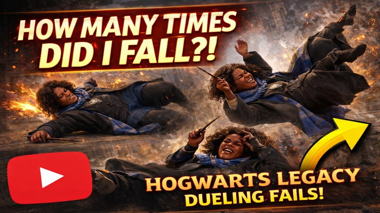 Hogwarts Legacy 🪄 | Dueling Match and Rematch… How Many Times Did I Fall?!