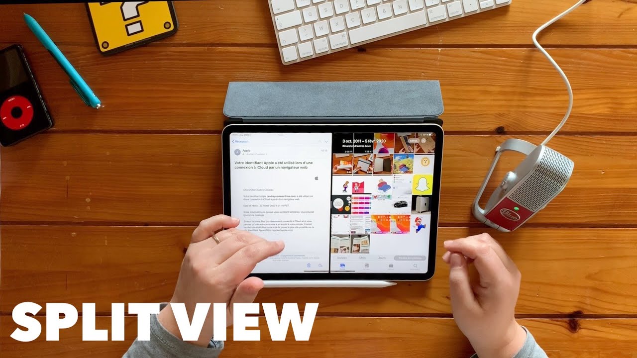 Activer et utiliser Split View sur iPad, iPad Pro • multitâches iPadOS