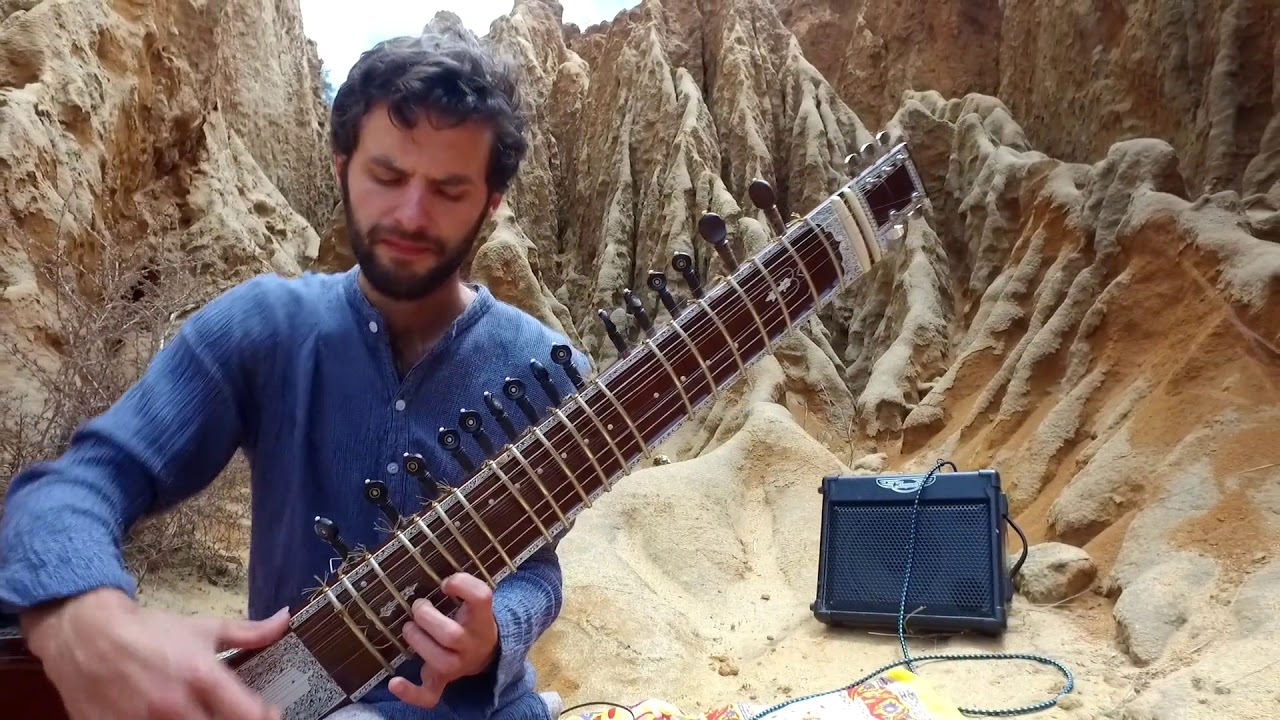 Will Marsh Music Concert Series electric sitar electric travel sitar Rag Khammaj fusion sitar