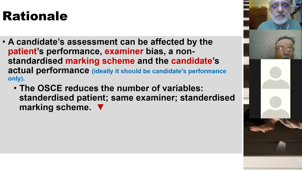 Medical Education Webinar - OSCE / OSPE Developing & Executing - F2F & Online