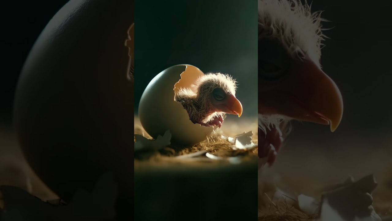 Anticipating the Incredible Baby Dodo Breaking Free from Its Egg!