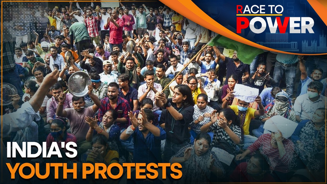 Pan-India Protests As Anger On Leaked Exams, Recruitment & Education System Grows | Race To Power
